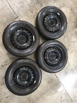 Zimní kompletní kola 4x100 r14 pneu 175/65 r14 4x7mm
