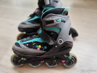 Kolečkové brusle rostoucí vel.32-36