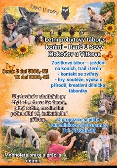 Dětský pobytový tábor u koní