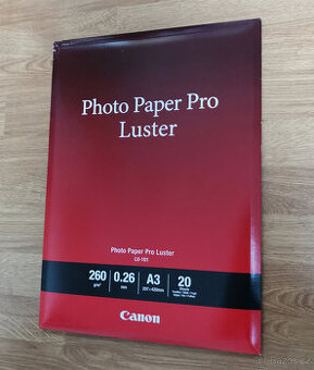 Canon A3 fotopapír LU-101 Luster