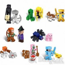 FIGURKY MINECRAFT K LEGO 16 KS