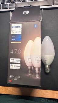 Žárovka Philips Hue Bluetooth 5,5W, E14, White (2ks)