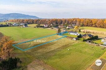 Pronájem pozemku 4406 m2 – Kunčičky u Bašky