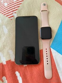 Iphone 13 pro 256gb rose gold + apple watch