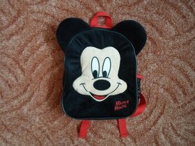 Černý batoh batůžek Mickey Mouse