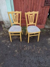 Stará kuchyňská židle - 2.ks