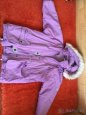 Dětská bunda 140, fialová