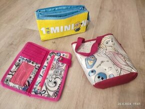 Dětská kabelka,peněženka, kosmetická taštička