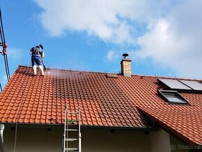 Hledáme pracovníka pro čištění střech, dlažeb a fasád