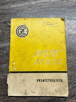 Katalog v angličtině ČZ Cross - 1