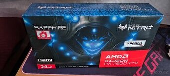 Grafická karta:Sapphire Radeon NITRO+ RX 7900 XTX Vapor-X G