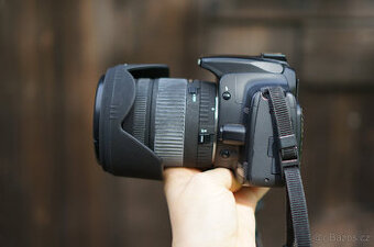 Canon EOS 400D + Sigma 17-70 mm f/2.8-4.5 super stav