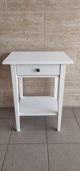 IKEA HEMNES Noční stolek, bílý, 46x35 cm