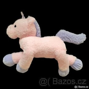 Velký růžový jednorožec, vel. 70 cm