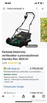 Vertikutátor.