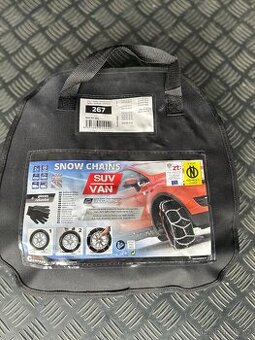 Sněhové řetězy, zesílené-4x4, SUV, VAN - nové, vel.267