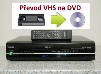 ⚠️VHS-HDD-DVD rekordér Toshiba RD-XV48