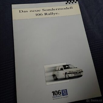Peugeot 106 Rallye - prospekt