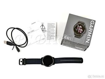 Garmin Venu 2 chytré hodinky GPS, AMOLED, měření tepu, hudba