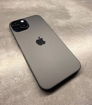 Iphone 15, 256 GB, černý, originální baterie 99%