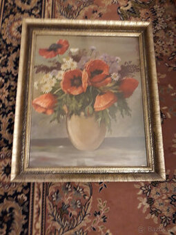 Obraz s rámem - zátiší