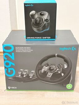 Logitech G920 + logitech driving force shifter