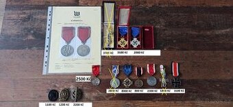 Medaile, vyznamenání, odznaky Německo.