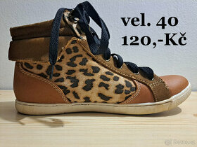 Dámské boty vel. 40 - 4 páry - TOP STAV