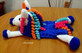 PYŽAMOŽROUT JEDNOROŽEC - modré tělo