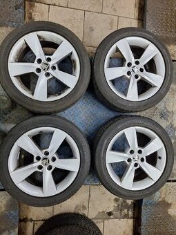 Prodam origo alu kola skoda fabie III rapid 5x100 r16