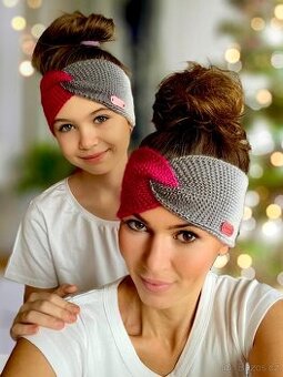 Set čelenek pro maminku a dceru