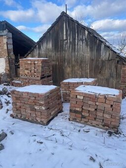 Staré cihly 5 palet cca 900ks
