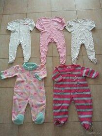 Overaly 74(6-9m) a spací pytel (6-12m.)