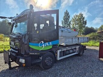 IVECO Eurocargo 120EL20 CNG + 2x kontejner, vzduch podvozek