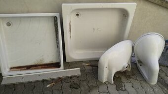 Vaničky, umyvadla, zachody