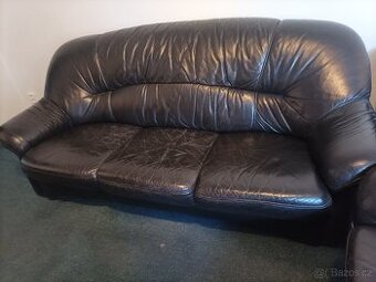 Kožená sedací souprava