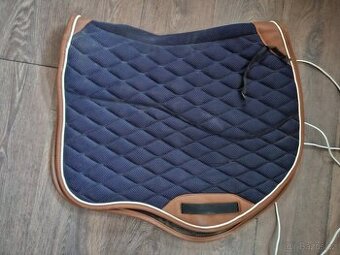 Podsedlová dečka modrá full