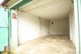 Prodej garáže s elektřinou a montážní jámou, 20 m2, Brno - M