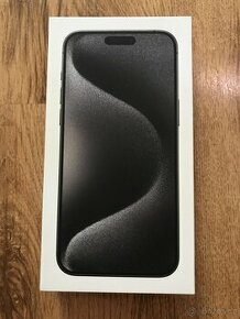 iPhone 15PRO Max 512 GB černý titan Nový