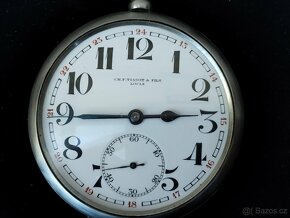 Starožitné velké švýcarské kapesní hodinky TISSOT
