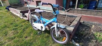 Dětské dívčí kolo 16 a koloběžka