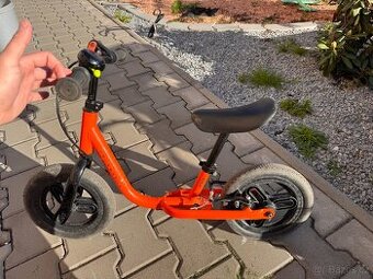 Dětské 10" odrážedlo Runride 500 oranžovo-černé