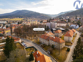 Prachatice, prodej bytu 3+1 blízko centra v ulici Hradební
