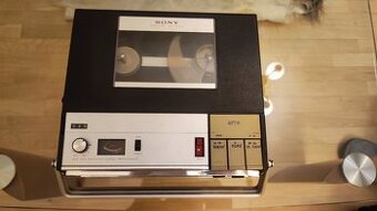 Přenosný kotoučový magnetofon SonyTC800A - sběratelský