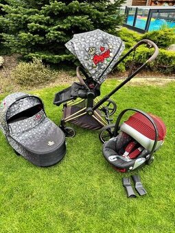 kočárek Cybex Priam Rebellious set korba, vajíčko a sporťák