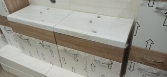 2x Skříňka s umyvadlem-nové - 1