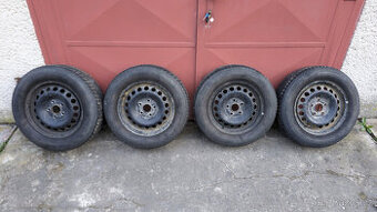 Letní sada Bridgestone T005 195/65 R15 na discích Octavia II