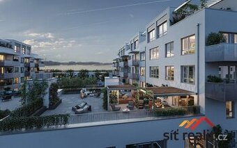 Novostavba bytu 2+kk/B, celkem 47,2 m2, balkon, 5.NP, sklep,