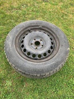 Plechove disky + zimni pneu Octavia