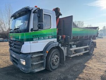 Mercedes Axor 1823 - kontejner, hydraulická ruka